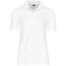 Mens Boston Golf Shirt White